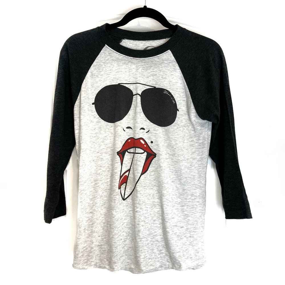 [WAVELIFE] Graphic Print Surfboard Cotton Half Sleeve Tee T-shirt XS